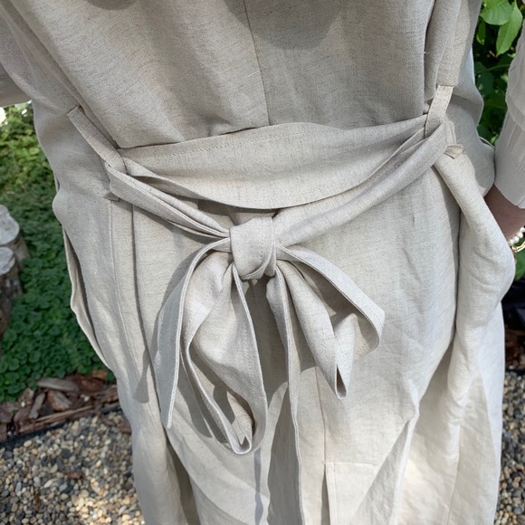 Massimo Dutti Linen Waistcoat - Picture 5 of 7